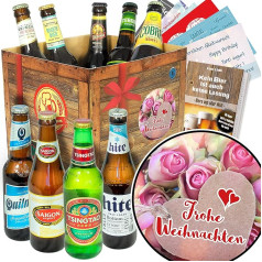 Frohe Weihnachten/Biere aus aller Welt/Geschenkeset Weihnachten