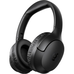 wegear Wireless Bluetooth Headphones with Microphone, Noise Cancelling Headphones, Foldable Over-Ear Headphones with Deep Bass, 60H Headset for Travel, Work, Fitness (ENC)