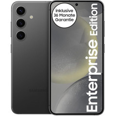 Samsung Galaxy S24 Enterprise Edition AI Smartphone, Android Mobile Phone without Contract, 8GB RAM, 128GB Memory, 50MP Camera, Knox, Onyx Black