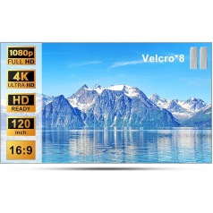 Projector Screen Outdoor Projector Screens for Garden White Home Theater Projector Screen 100 Inch Portable Projector Screen for Camping Tent Party Office Classroom