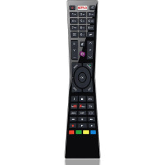 RM-C3231 Ersatz-Fernbedienung für JVC Smart 4K LED TV Fernbedienung LT-32C670 LT-32C661 LT-32C660 LT-55C860 LT-24C660 LT-32C661 LT-49C770 mit Netflix Youtube Taste - Keine Einrichtung Erforderlich