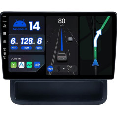 BXLIYER |6G+128G - Octa Core| Android 14 IPS 9 Zoll Autoradio für Renault Trafic 2 / Opel Vivaro/Nissan Primastar 2006-2014 - CarPlay Android Auto - Rückfahrkamera & MIC 2 Din - DAB Lenkradsteuerung