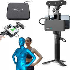 Creality CR Scan Ferret Pro 3D Scanner, 0.1mm Accuracy, Anti-Shake Tracking, Portable Handheld 3D Scanner WiFi6 for IOS/Android Phone PC Win 10/11, 24-bit Full Colour Scanning