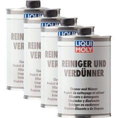 4x Liqui Moly 6130 Cleaner and Thinner Degreasing Solvent 1 Litre