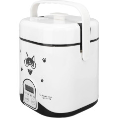 24 V Mini Rice Cooker, 1.2 L Small Portable Travel Rice Cooker for Car/Truck, Small Rice Cooker, 80 W Travel Rice Cooker 24 V for Car Truck with Non-Stick Coating Inner Pot
