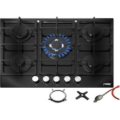 Phönix PG-701T Built-In Gas Hob 70 cm Glass Gas Cooker 5 Hobs Self-sufficient (Freestanding / Built-in Gas Hob)