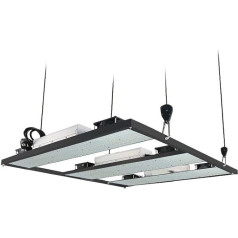 POOIQX LED Grow Lights, LM561C S6 400 W 600 W Dimmable LED Grow Light Full LED Lamp, Replaces HPS 1000 W Grow Lamp Indoor Plant Grow, Efficient and Cost-saving (3000 K, 600 W)