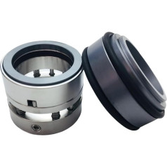 MIELEU Mechanical Shaft Seals Mechanical Seal Replace with Mechanical Seals for Water Pump (Material: SIC/SIC/VIT) for Pump Rotary Shaft Seals (Colour: ROA-45)