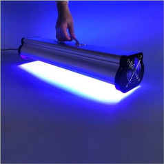 BINGNU 500W UV Resin Curing Lamp, Suitable for SLA/DLP/LCD 3D Printing, Cure Photosensitive Resin, 395nm 405nm UV LED Lamp for SLA/DLP/LCD 3D Printing (1 UK)