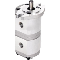 Hydraulic Gear Pump HGP-11A kleine Doppel-Dual-Hydraulikölpumpe Tandem-Zahnradpumpe(HGP-11A-F5-5R)