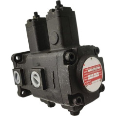 Gear Pump Double Vane Pump, Vp15-15, Vp20-20-FA3, Vp30-30, Vp40-40-FA3, Hydraulic Oil Pump KIRANDY (Size : VP40-40 19.05 shaft)