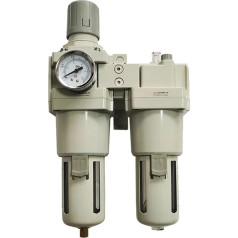 AC5010-10 G1 Air Compressor Oil and Water Separator Filter Pressure Regulator Pneumatic Filter (Color : Copper Fliter)