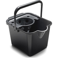 ADDIS Mop Bucket Pail and Wringer, Black, 14 Litre