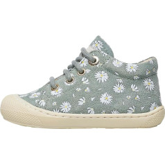 Naturino Cocoon Suede Leather Daisy Print First Walking Shoes