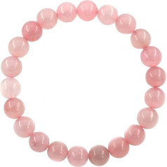 Ouubuuy Bracelet, 8 mm Gemstone, Healing Stones Bracelet for Women, Chakra Yoga Bracelet, Couple/Friendship/Partner Bracelets