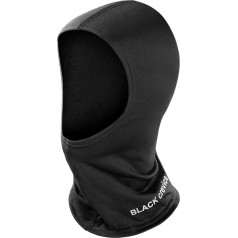 Black Crevice Balaclava I Balaclava Men & Women I Warm Ski Mask Made of 100% Polyester I Black Balaclava Winter I Ski Mask Men & Women in Three Sizes S, M, L I Cold Protection Face
