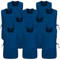 MISEMIYA Unisex Pack of 10 Cleaning Aprons MZ-10-3301 (Pack of 10)