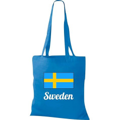 ShirtInStyle Fabric Bag Cotton Bag Country Jute Sweden Sweden