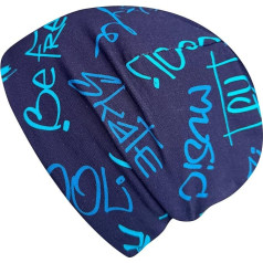 Wollhuhn Boys/Girls Shorties Beanie/Beanie Hat/Knitted Hat/Children's Hat Comfortable Many Designs Jersey Double Layer Lined Transitional Periods (Eco Fabrics/Organic) 2024202401