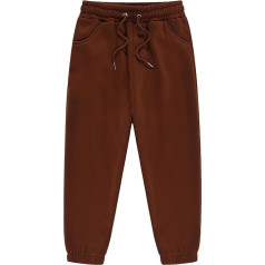 Unisex Children's Jogging Bottoms - Casual Trousers with Elasticated Waistband Work Trousers Cargo Large Size Loose Trousers Straight Denim Trousers Drawstring Loose Fit for Boys and Girls