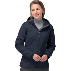 33,000ft Women's Softshell Jacket, Waterproof, Breathable, Warm Winter Jacket, Fleece Transition Jacket, Windproof, Functional Jacket with Hood