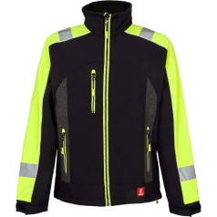 URG Softshell Work Jacket Waterproof Winter Jacket Warning Jacket Fleece Lining (GL-8364)