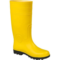 Euromaster S5 Wellington Boots Yellow with Steel Toe Cap and Penetration Protection (47, Yellow), yellow