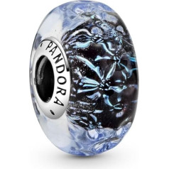 PANDORA Colours Wavy Murano Glass Charm