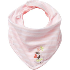Fehn Lotta 059335 Neckerchief / Cuddly Soft Baby Triangular Scarf Reversible with Cute Animal Motif for Babies from 0-12 Months
