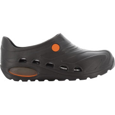 Oxypas Safety Jogger Work Shoes Women - Antistatic and Non-Slip Safety Shoes Men, Lightweight Clog for Medicine, Care and Gastro, Antibacterial, Black