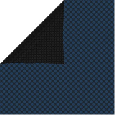 AJJHUUKI Home Items, Schwimmende PE-Solar-Folie, 1200 x 600 cm, Schwarz und Blau, passend für Möbel