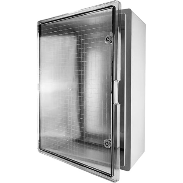 TP Electric Empty Cabinet Cabinet Housing with Transparent Door Surface-Mounted Distribution Cabinet IP65 IK10 600 x 800 x 260 mm