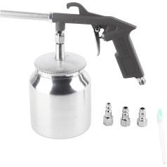 Sand blaster, sand blaster, fine spraying, 750CC aluminium pot, 10.0 bar, working pressure for rust removal