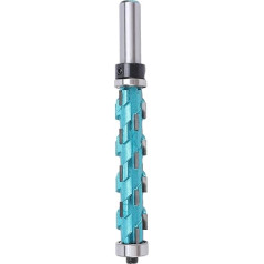 Flush Trim Spiral Router Bit Cemented Carbide Double Bearing Template Pattern Bit Woodworking Router Bit for Woodworking Projects