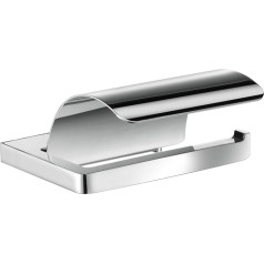 Keuco - Moll - Toilet Paper Holder With Lid 100mm - Chrome