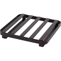 THE HOUSEWARES BRAND Flat Iron Coaster, 18 x 18 x 2.8 cm, Not Applicable