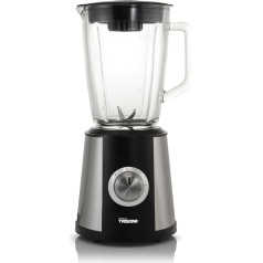 Tristar Blender Glass Jar with Stainless Steel Housing, 1.5 Litre