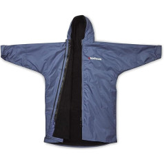 Northcore Beach Basha Pro 4 Season Changing Robe Blue with Thermal Insulation Breathable Thermal Warm Heat Layer Layers
