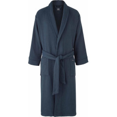 THE SAVILE ROW COMPANY LONDON Mens Luxury Waffle Cotton Dressing Gown with Terry Cotton Lining