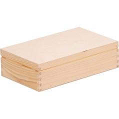 Wooden Tea Box, Tea Box with 8 Compartments, Decorative Storage Jar, Tea Bag Box, Storage Box for Tea Bags