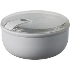 OMADA Design - 0.75 L Round Airtight Food Container with Transparent Lid - Pull Box Line