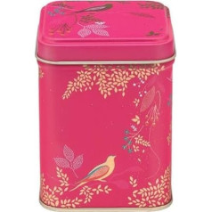 Sara Miller Pink Birds Square Tin 100g
