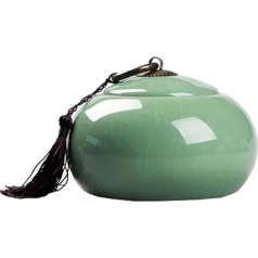 FANCYPUMPKIN Chinoiserie Tea Canister Coffee Sugar Sealed Storage Jars Tea Canister Kung Fu Tea Supplies E-03