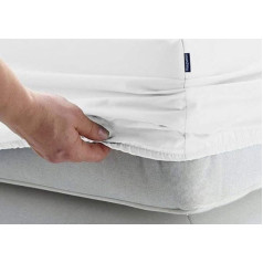 sleepwise Soft Wonder Edition Fitted Sheet, 140x200 - 160x200 cm