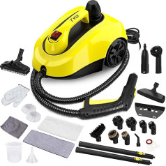TVD Steam Cleaner, Upholstery Cleaner, Steam Cleaner with 5 m Extra Long Power Cord for Floor Steamer, Oven, Carpet, Sofa, Upholstery, Bed Bugs