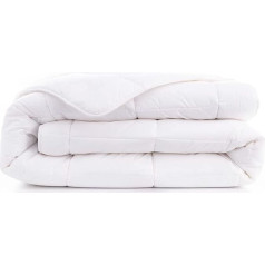 Abeil - prestige cotton/polyester duvet - white, white, 140 x 200 cm