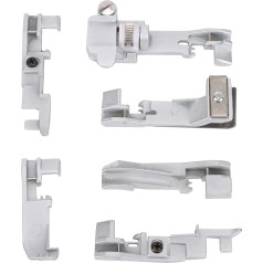 Overlock Machine Presser Foot 6 Pieces Presser Foot Set Multi-Function Excellent Craftsmanship for Women