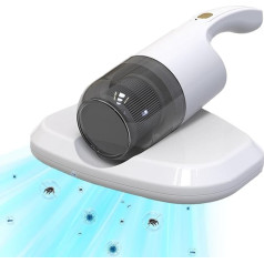 Mite Vacuum Cleaner with UV Light, Handheld Vacuum Cleaner Wireless, Mite Vacuum Cleaner for Mattresses, Portable Wireless Mattress Vacuum Cleaner, Mite Vacuum Cleaner for Mattresses, Sofa,