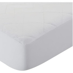 Pikolin Home Anti-Allergy Mattress Protector – Anti-Allergy, Padded, Cotton, White Cuna - 70 x 140 cm white