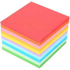 1 Pack 520 pcs Quality Origami Paper Double Sided Origami Crane Craft Sheets Folding Paper Premium Quality for Beginners Trainning and School Craft Lessons